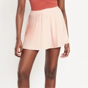 Old Navy Extra High-Waisted StretchTech Micro-Pleated Skort Crystalline L